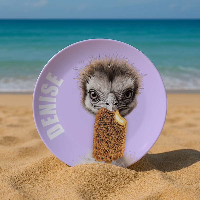 Melamine Dinner Plate - Emu