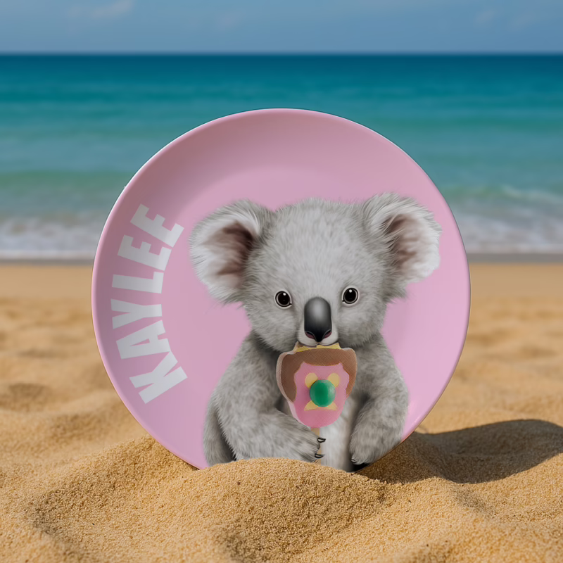 Melamine Dinner Plate - Koala