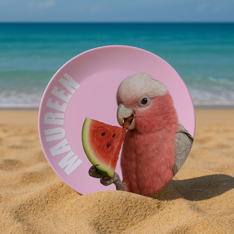 Melamine Dinner Plate - Galah