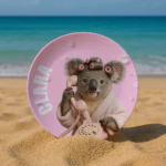 Melamine Dinner Plate - Mum Life Koala