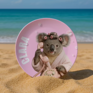 Melamine Dinner Plate - Mum Life Koala