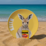 Melamine Dinner Plate - Kangaroo