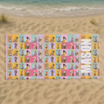 Sand Free Beach & Gym Towels - Aussie Faves