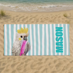 Sand Free Beach & Gym Towels - Cockatoo