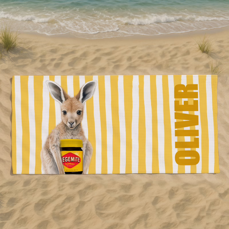 Sand Free Beach & Gym Towels - Kangaroo