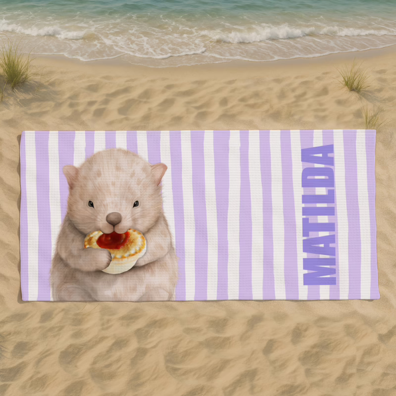 Sand Free Beach & Gym Towels - Wombat