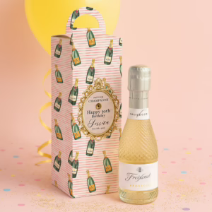 Personalised Mini Champagne Box - Press For Champagne